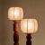 Italian Sculptural Cocoon Table Lamps, 1970s, Set of 2 For Sale - Image 11 of 15