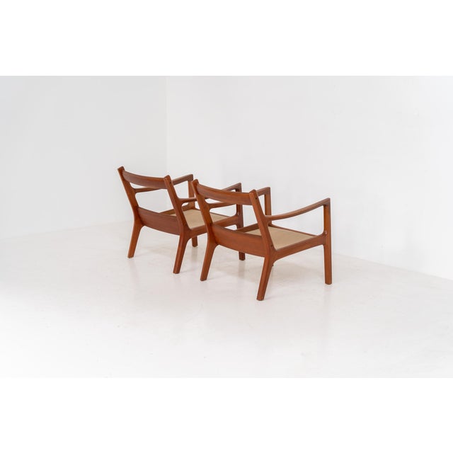 Senator Easy Chairs by Ole Wanscher for France & Son, Set of 2 For Sale - Image 18 of 18