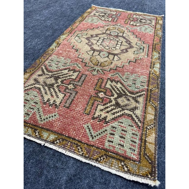 Early 21st Century Turkish Yastik Rug 1'6" x 3' For Sale - Image 5 of 5