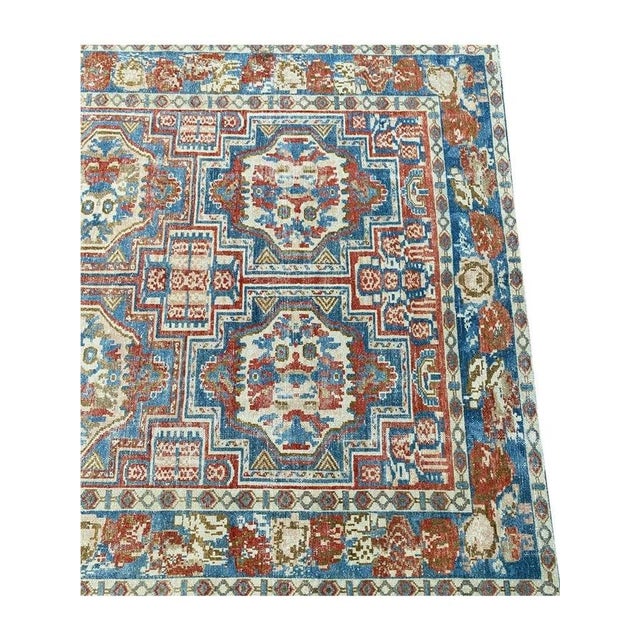 1960s Old Persian Bakhtiari Area Rug 7x10 For Sale - Image 12 of 12