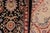 Textile Boho Chic 1990's Floral Pak-Persian Black/Tan Wool Rug - 8'10'' X 12'4'' For Sale - Image 7 of 9