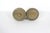 Vintage Studio Pottery Salt and Pepper Shakers Speckled Stoneware Signed by Artist For Sale - Image 4 of 7