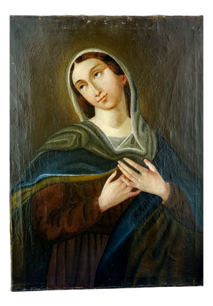 Madonna of Sorrows, 1800s, Oil on Canvas
