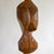 Brown Carved Wood Abstract Figure Floor Sculpture For Sale - Image 8 of 12