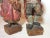 1950s Pair Rare Museum Hand Carved Wood Carl Hallsthammar Folk Art Figural Sculpture For Sale - Image 9 of 12
