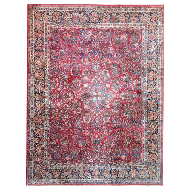 Early 20th Century Sarouk Rug For Sale - Image 13 of 13