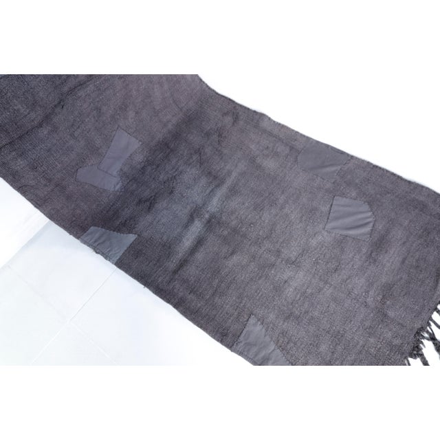 Vintage Tribal Handwoven Hemp Runner, 1960 For Sale - Image 10 of 18