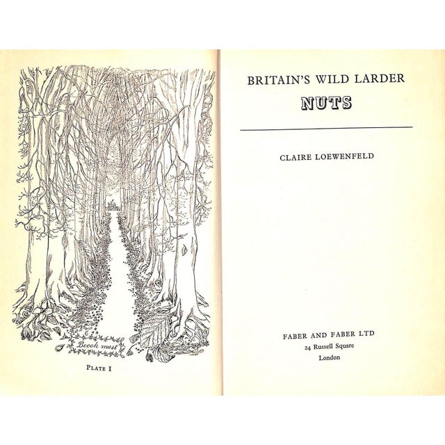 Traditional "Britain's Wild Larder Nuts" 1957 Loewenfeld, Claire For Sale - Image 3 of 7