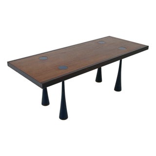 Dining Table attributed to Angelo Mangiarotti for La Sorgente Dei Mobili, 1970s For Sale