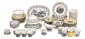 Villeroy and Boch House and Garden Collection Porcelain Assembled Partial Service Set