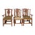 Late 20th Century Set of 6 Eldred Wheeler Chippendale Style Cherry Dining Chairs Bench Made For Sale