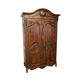 Ethan Allen "Legacy" Collection French Country Armoire For Sale
