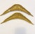 Vintage Solid Brass Victorian Picture Toppers - a Pair For Sale - Image 4 of 8