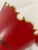 1950s-70s Chinoiserie Red Toleware Cachepot or Jardiniere For Sale - Image 13 of 15