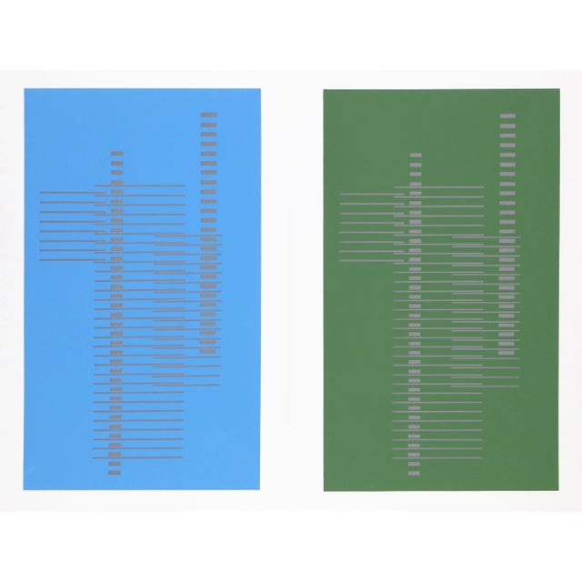 Artist: Josef Albers, German (1888 - 1976)<br>Title: Rectangular Backgrounds - P1, F6, I2 <br>Portfolio: Formulation:...