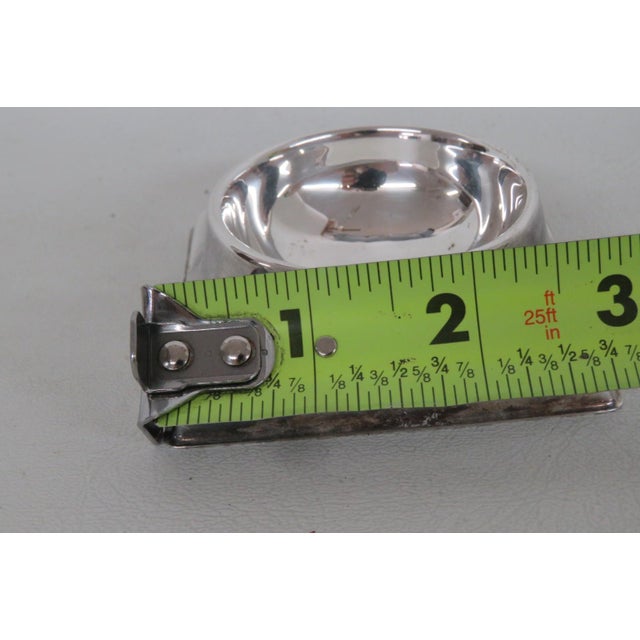 1920s Tea Strainer With Drip Stand Epns Silver Plate - 2 pcs For Sale - Image 12 of 13