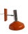 Space Age Herda Wall Lamp in Orange and Chrome, 1970s For Sale - Image 13 of 13