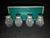 1960s Vintage Crystal Salt and Pepper Cellars from Christofle, 1960s, Set of 4 For Sale - Image 5 of 10