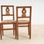 Neoclassical Walnut Chairs, Set of 2 For Sale - Image 5 of 6