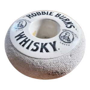 Antique Robbie Burns Whisky Advertising Match Striker