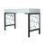 Tiffany Writing Desk - Light Blue For Sale In West Palm - Image 6 of 9