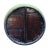 Chinese Chinese Vintage Distressed Green Graphic Round Shape Wood Bucket For Sale - Image 3 of 7