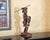 Vintage Hand-Carved Filipino Igorot Warrior Wood Sculpture – 23” For Sale - Image 11 of 18