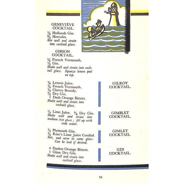 1930s "The Savoy Cocktail Book" 1937 Craddock, Harry For Sale - Image 5 of 14