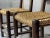 Set of Rustic Straw Side Chairs in the style of Perriand, France, 1950s For Sale - Image 6 of 9