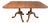 1970s Henkel Harris Solid Wild Black Cherry Double Pedestal Dining Table - 3 Leaves For Sale