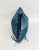 Blue Vintage Indigo Blues Envelope Lumbar Down Pillow For Sale - Image 8 of 11