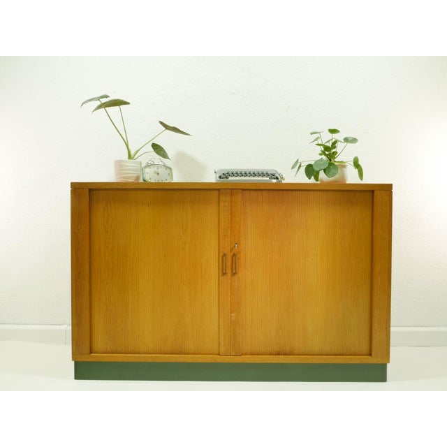 Mid-Century Roller Shutter Cabinet, Germany, 1960s For Sale - Image 9 of 14