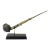 Early 20th Century Ceremonial Carved Smoking Pipe of the Dinka Tribe Professionally Mounted For Sale