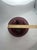 Mid-Century Modern Mid-Century Modern Cranberry Red Art Glass Footed Centerpiece Bowl For Sale - Image 3 of 3