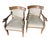 Late 20th Century French Empire Style Neoclassical Carved Dolphin Chairs, Pair For Sale - Image 5 of 12