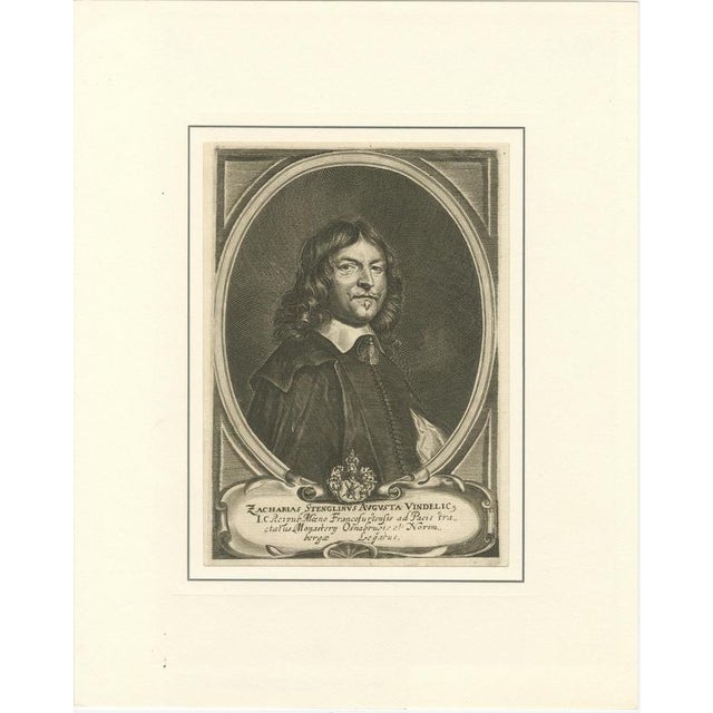 17th Century Matthäus Merian II, Peace of Westphalia Portrait, 1652, Engravings, Set of 4 For Sale - Image 5 of 9