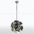 Metal Mid-Century Pendant by Bruno Munari, 1970s For Sale - Image 7 of 7