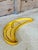 Yellow Vintage Hand Painted Papier-Mâché Banana Serving Tray, Made in Mexico For Sale - Image 8 of 12