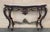 Early 20th Century Large French Regency Carved Walnut Console Table with Gilted details and marble For Sale - Image 16 of 18