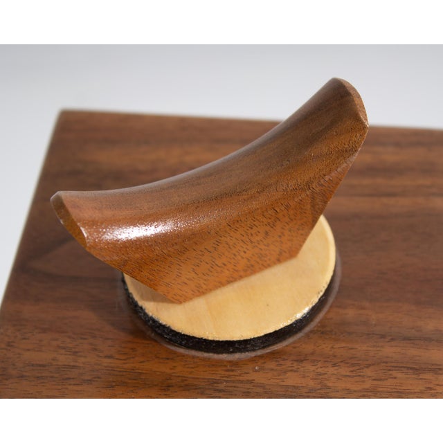 Wood Postmodern 2006 Hand-Crafted Wooden Box For Sale - Image 7 of 9