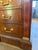 1980s Maitland-Smith Burl Wood Executive Desk With Leather Inset Top – Double Pedestal, Brass Hardware For Sale - Image 9 of 17