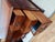 Antique Twin Pedestal Desk in Mahogany with Leather Top, 1980s For Sale - Image 16 of 18