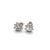 Traditional Natural Sapphire Diamond Halo Stud Earrings 14k Gold 1.02 TCW Certified For Sale - Image 3 of 10