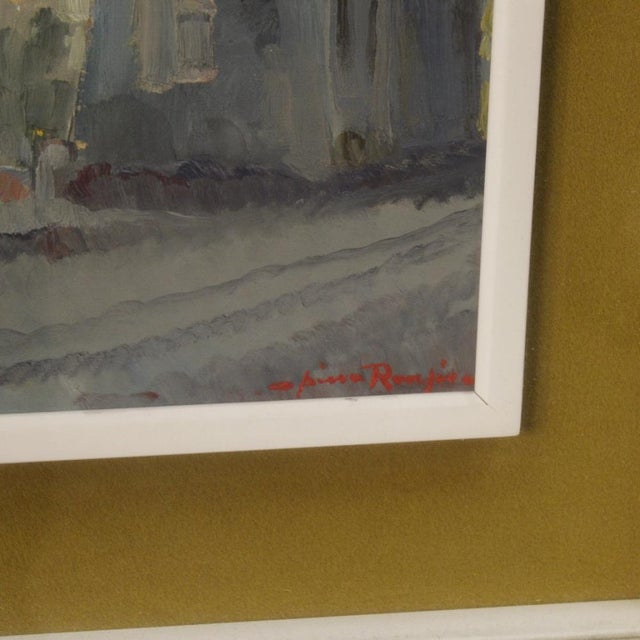Italian Artist, Popular Scene, Oil on Board, 1970, Framed For Sale - Image 12 of 16