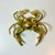 1960s Vintage Costal Hollywood Regency Boho Chic Brass Crab Box. For Sale - Image 9 of 9