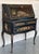 Chippendale Style Slant Top Desk in Black Lacquered Wood, circa 1900 For Sale - Image 18 of 18
