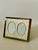 1940’s Filigree Gold Tone Double Photo Frame For Sale - Image 4 of 8
