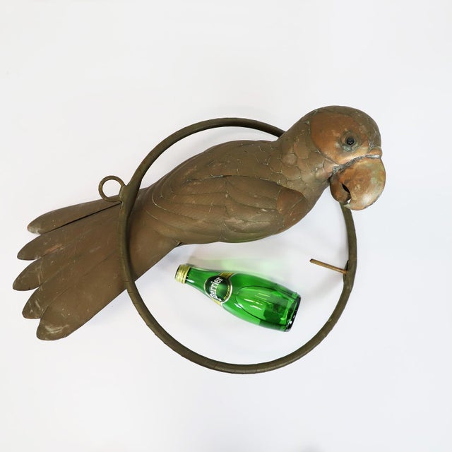 Sergio Bustamante Parrot Sculpture by Sergio Bustamante For Sale - Image 4 of 4
