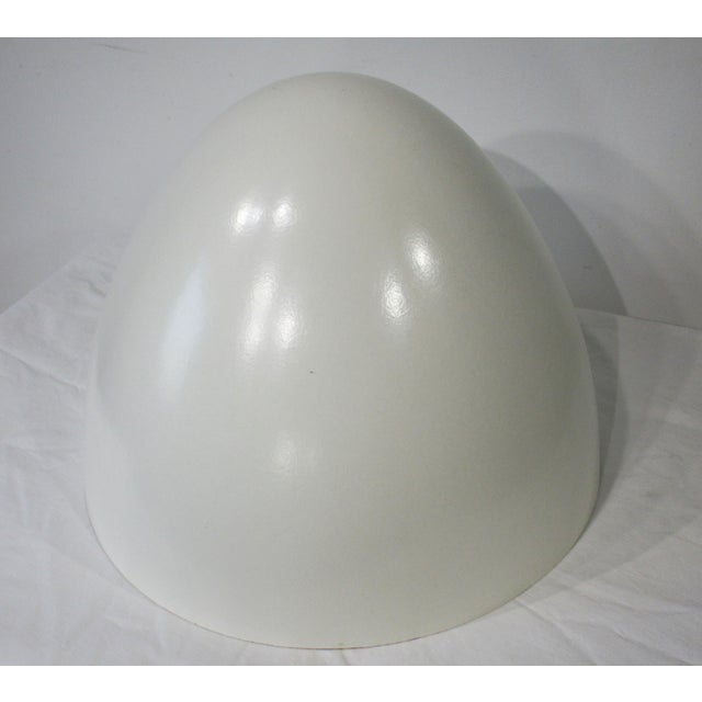 White Mid Century Zenith Bullet Planter W/ Tri Pod Stand For Sale - Image 8 of 9
