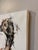 Contemporary Duck by Thibault Jandot | Oil Painting of a duck's head and neck against a light background For Sale - Image 3 of 3